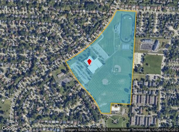 6100 Beechcroft Rd, Columbus, OH Parcel Map