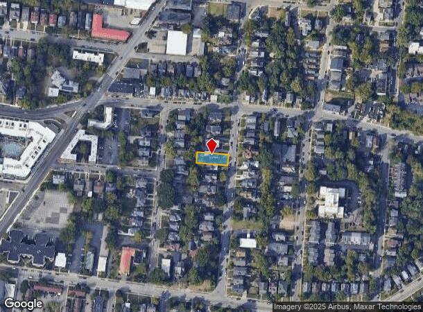  2531 Moorman Ave, Cincinnati, OH Parcel Map