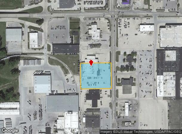  208 S 25Th St, Fort Dodge, IA Parcel Map