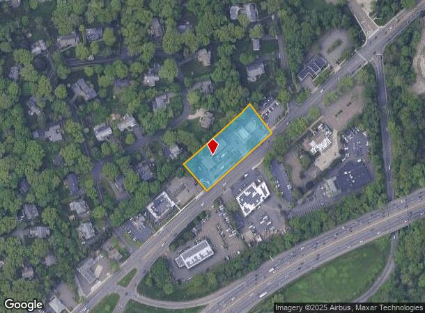 93 Post Rd, Darien, CT Parcel Map