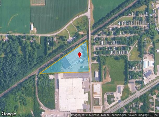 300 N Fail Rd, La Porte, IN Parcel Map