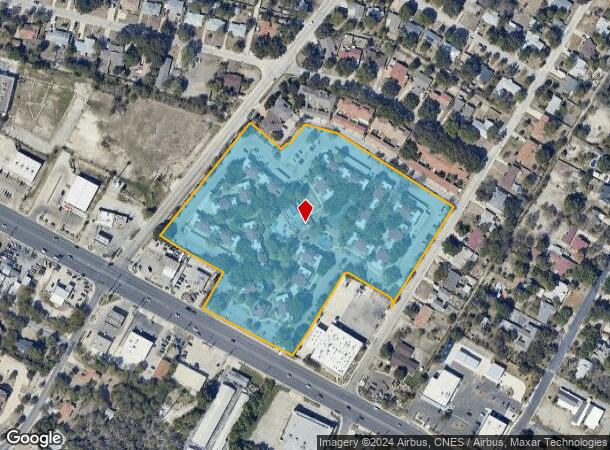  1830 Bandera Rd, San Antonio, TX Parcel Map