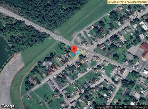  280 W Walnut St, Snow Shoe, PA Parcel Map