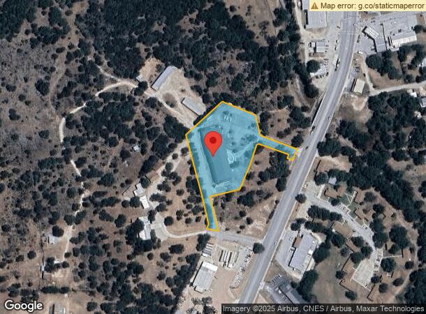  810 S Water St, Burnet, TX Parcel Map