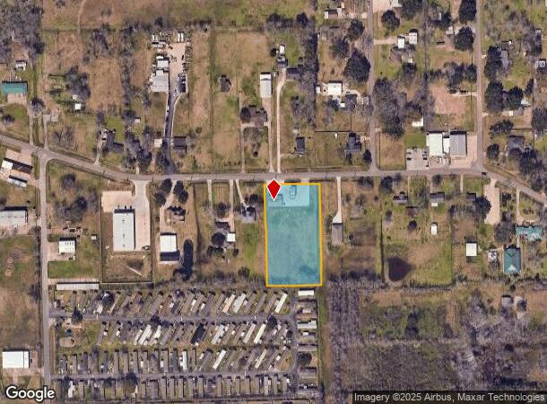 6202 Brookside Rd, Pearland, TX Parcel Map
