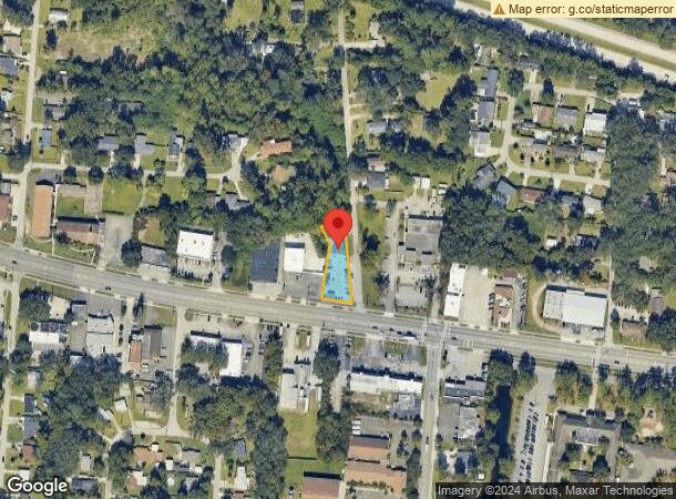  6605 Beach Blvd, Jacksonville, FL Parcel Map