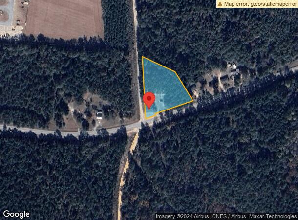  5727 Purvis School Rd, Stapleton, GA Parcel Map