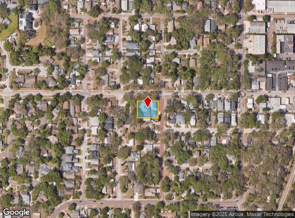  1106 Main St, Safety Harbor, FL Parcel Map