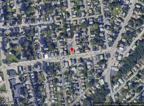  1307 Cranston St, Cranston, RI Parcel Map