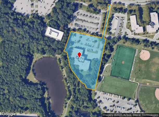 10065 Red Run Blvd, Owings Mills, MD Parcel Map