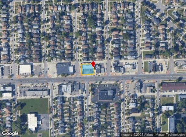  10378 W Warren Ave, Dearborn, MI Parcel Map