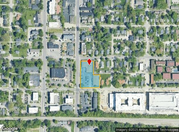 1008 N Walnut St, Bloomington, IN Parcel Map