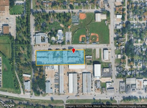  10202 Challenger 7 Dr, Houston, TX Parcel Map