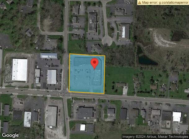  1195 Lincoln Ave, Lockport, NY Parcel Map