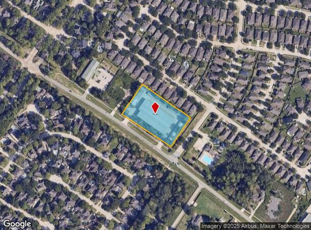  2900 Mills Branch Dr, Kingwood, TX Parcel Map