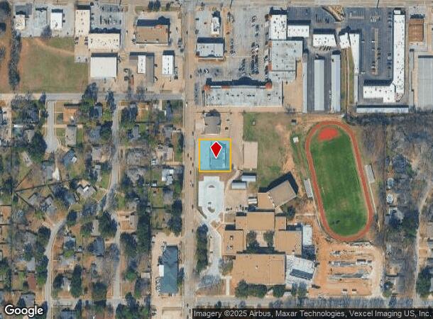  1607 S Bowen Rd, Pantego, TX Parcel Map