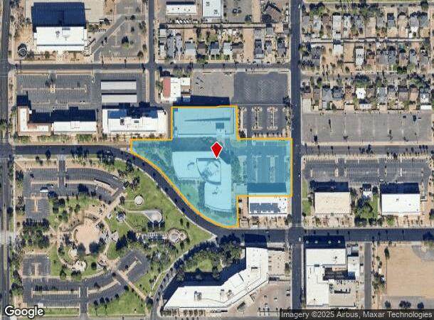  100 N 15Th Ave, Phoenix, AZ Parcel Map