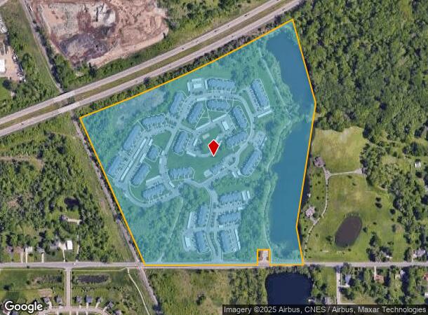 4320 Dell Rd, Lansing, MI Parcel Map