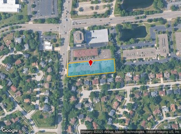 1750 N Washington St, Naperville, IL Parcel Map
