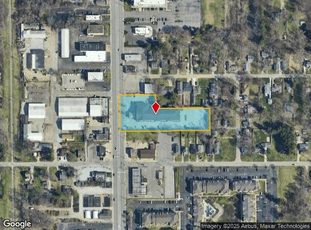  120 N Dixie Wy Holidy Inn Expy N, South Bend, IN Parcel Map