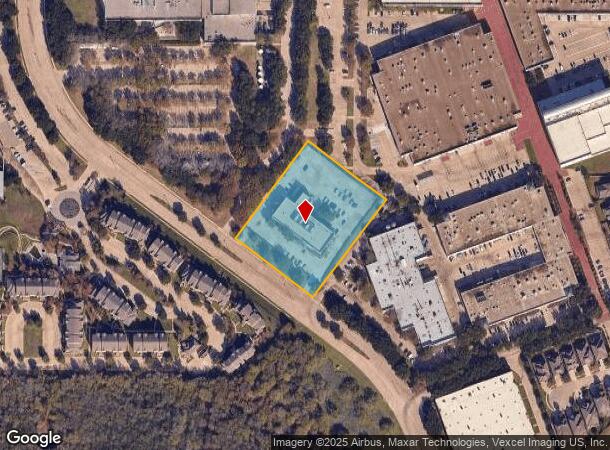 6100 Colwell Blvd, Irving, TX Parcel Map