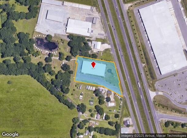  3607 Nw Evangeline Trwy, Carencro, LA Parcel Map