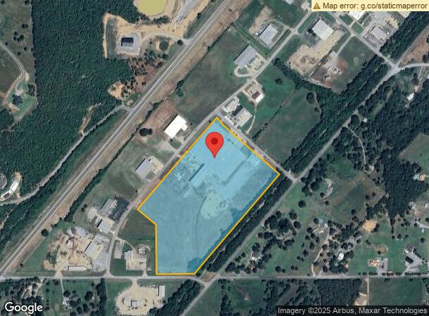  100 Tiger Ln, Poteau, OK Parcel Map