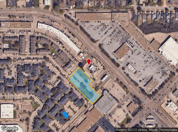  1102 Northwest Hwy, Garland, TX Parcel Map