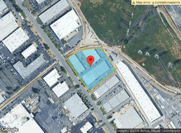  28170 Avenue Crocker, Valencia, CA Parcel Map