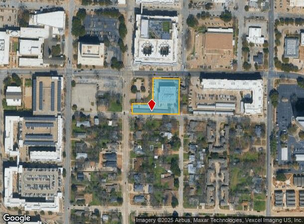 202 E Border St, Arlington, TX Parcel Map