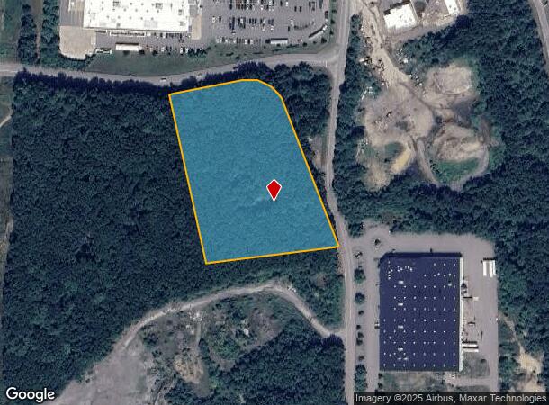  21 Jungle Rd, Leominster, MA Parcel Map