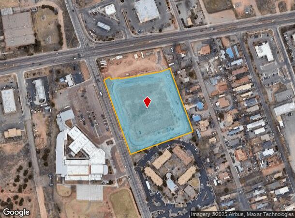 5750 Airport Rd, Santa Fe, NM Parcel Map