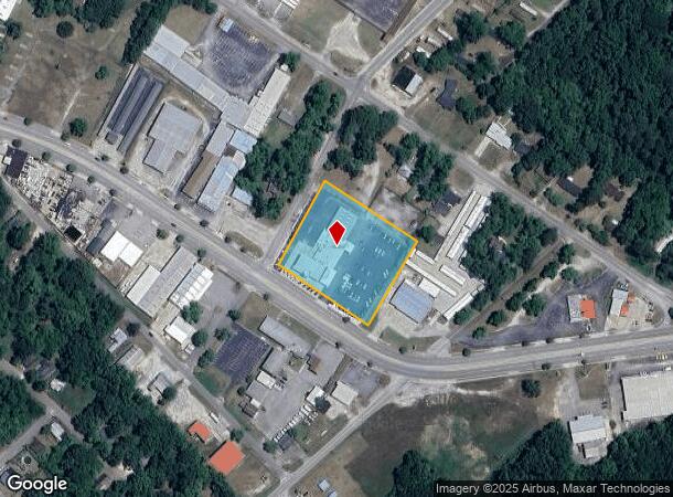  1414 John C Calhoun Dr, Orangeburg, SC Parcel Map