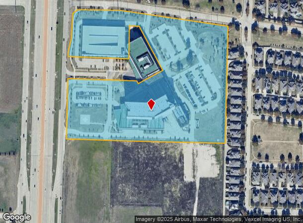 12400 Dallas Pkwy, Frisco, TX Parcel Map