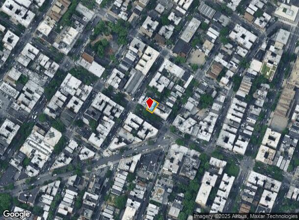 657 E 187Th St, Bronx, NY Parcel Map