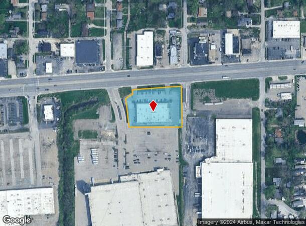  8303 E Washington St, Indianapolis, IN Parcel Map