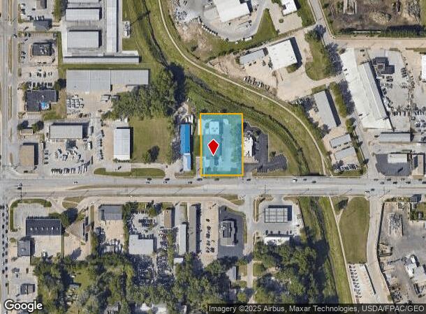 8814 Maple St, Omaha, NE Parcel Map