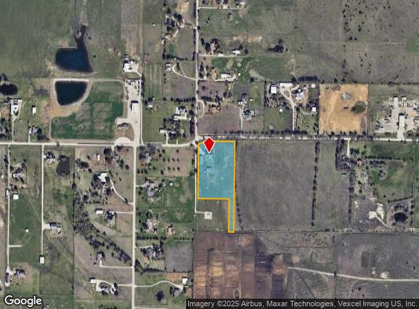7749 Jackson Rd, Krum, TX Parcel Map