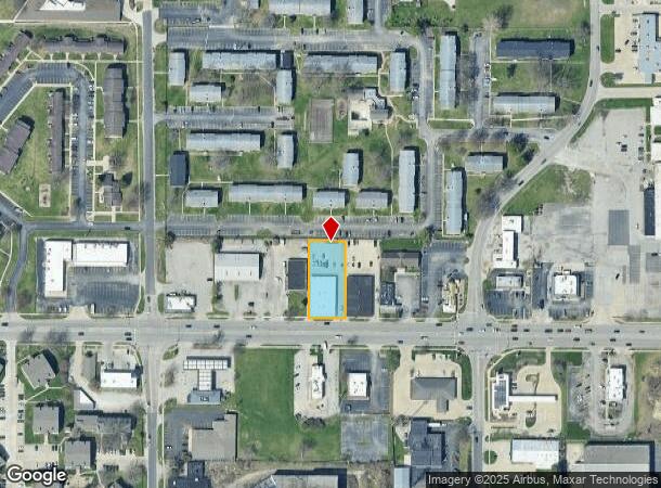2108 W Springfield Ave, Champaign, IL Parcel Map