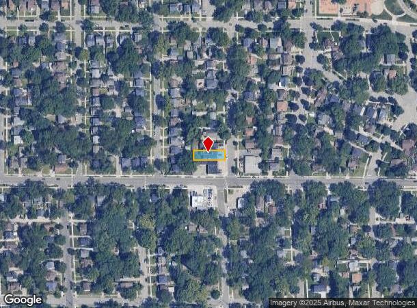  1151 Giddings Ave Se, Grand Rapids, MI Parcel Map