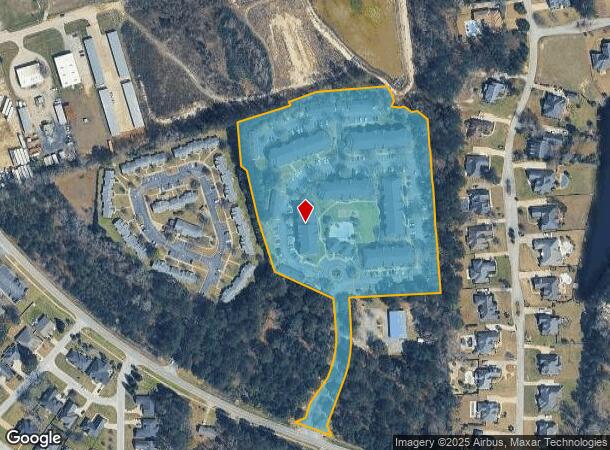 1375 Companion Ct, Sumter, SC Parcel Map