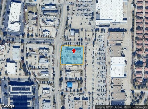  15212 Montfort Rd, Dallas, TX Parcel Map