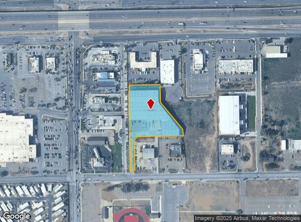  1502 W Pike Blvd, Weslaco, TX Parcel Map