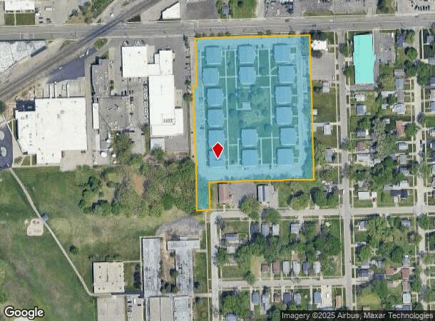  2324 Lapeer Rd, Flint, MI Parcel Map
