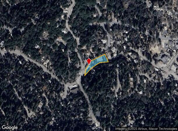  23597 Manzanita Dr, Crestline, CA Parcel Map