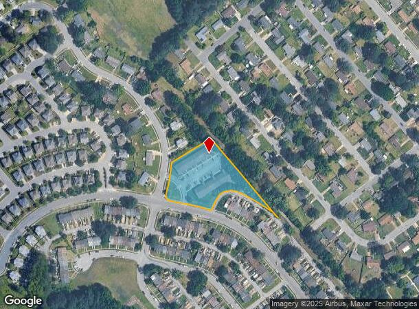  4100 Sail Ct, Chesapeake, VA Parcel Map