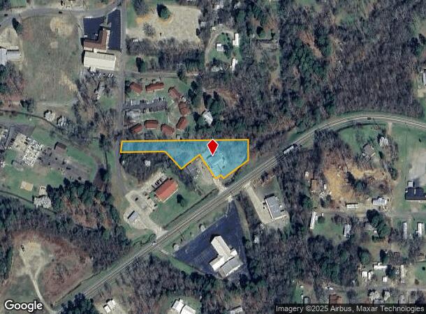 341 Bridge St, Mount Ida, AR Parcel Map