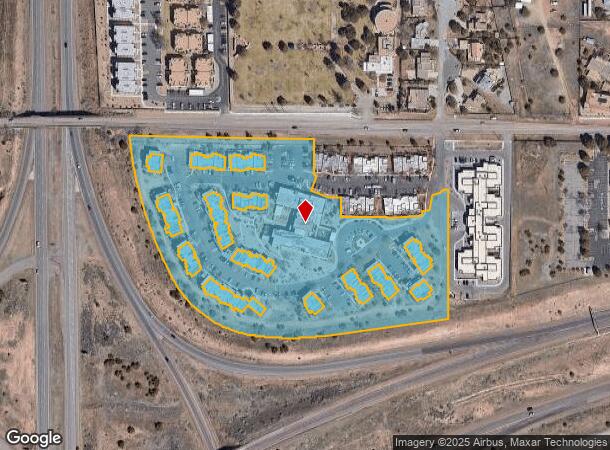  500 Rodeo Rd, Santa Fe, NM Parcel Map