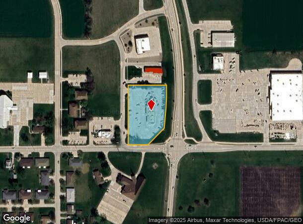  700 N Wohlleber Dr, Mount Pleasant, IA Parcel Map