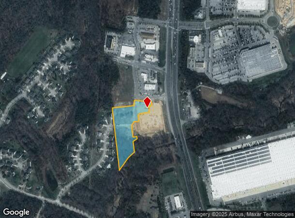  16111 Cadillac Dr, Brandywine, MD Parcel Map